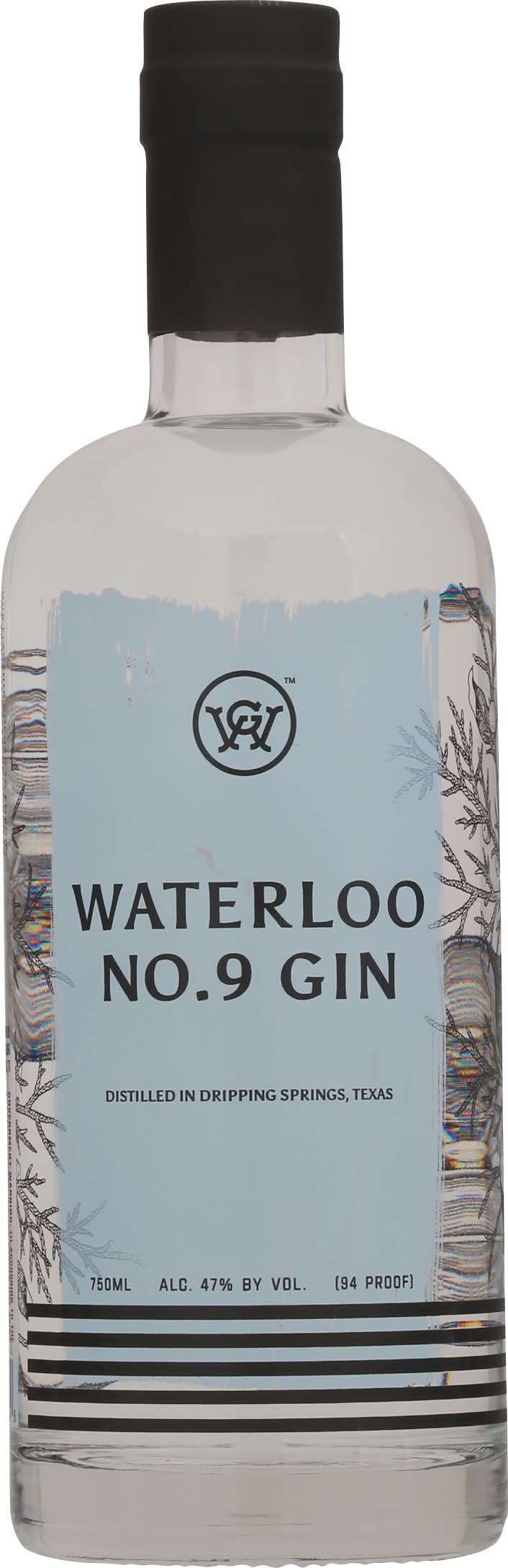 Waterloo Treaty Oak No 9 Gin (750 ml)