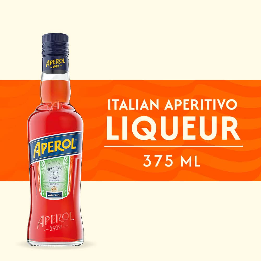 Aperol Italian Aperitivo Liqueur (375 ml)