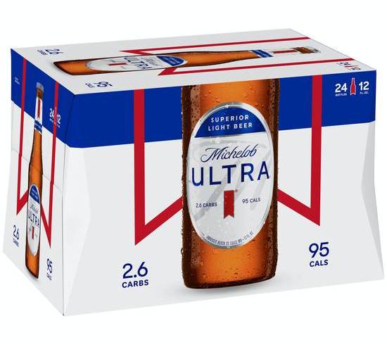 Michelob Superior Light Beer (24 x 12 fl oz)
