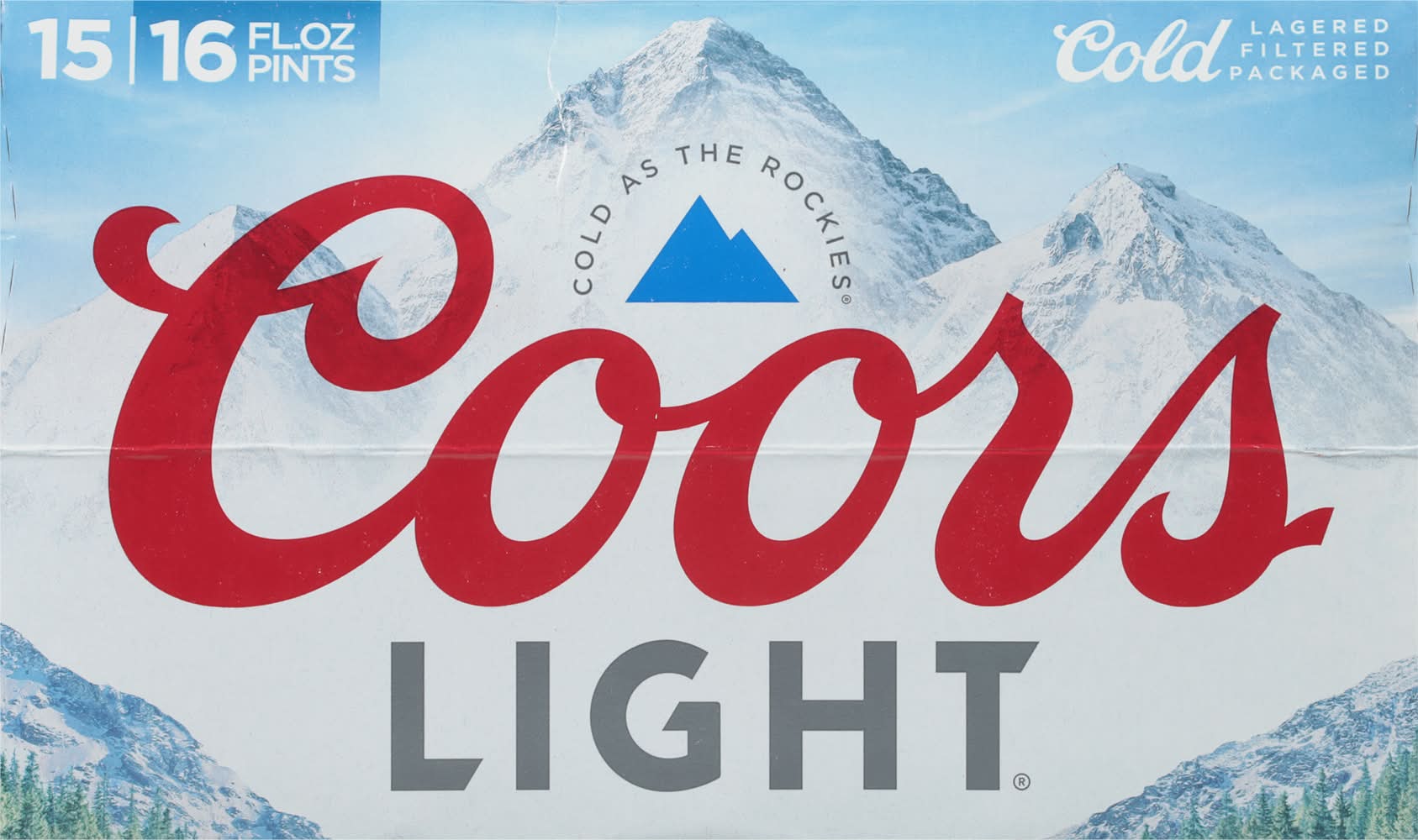 Coors Light American Style Lager Beer (15 x 16 fl oz)
