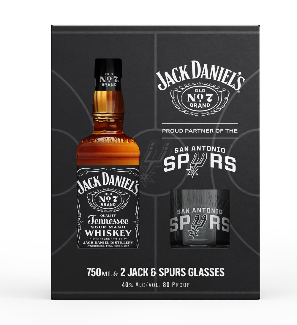 Jack Daniel's Old No. 7 With Shot Glasses (750 ml)