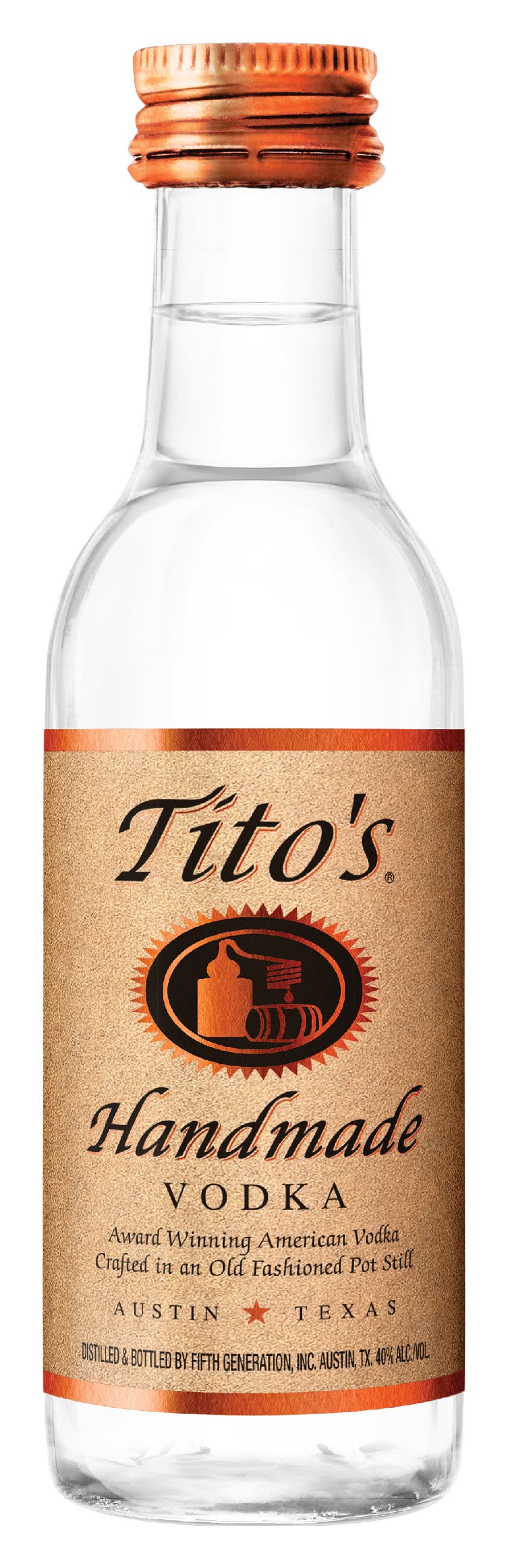 Tito's Handmade Vodka (50 ml)