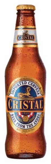Cerveza Cristal Del Peru Beer (6 x 12 fl oz)