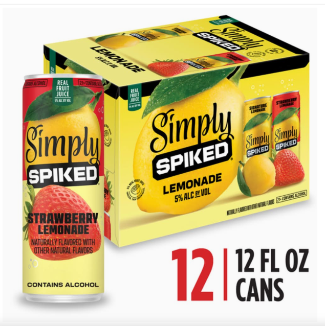 Simply Spiked Lemonade Variety pack (12 x 12 oz)