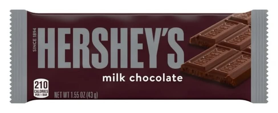 Hershey's Candy Bar, Milk Chocolate (2.6 oz)