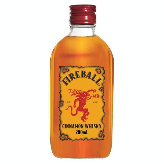 Fireball Flavored Whisky, Cinnamon (200 ml)