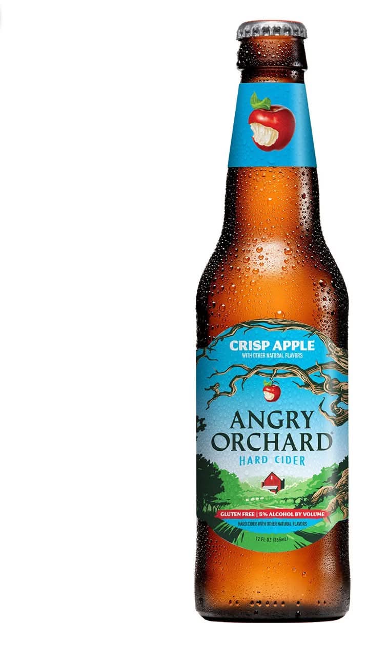 Angry Orchard Crisp Apple Hard Cider (12 fl oz)