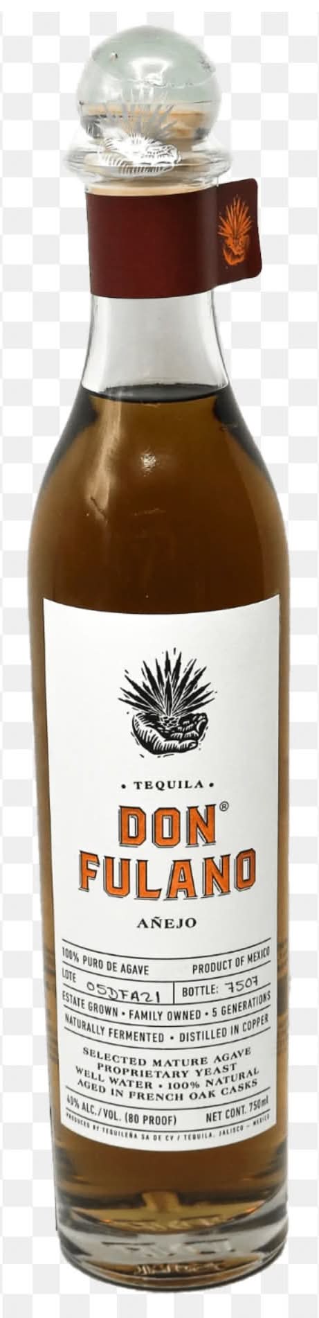 Don Fulano Anejo Tequila (750 ml)