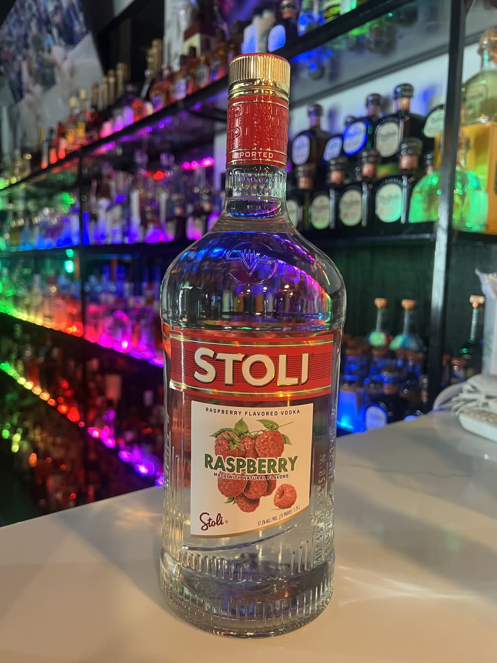 Stolichnaya Stoli Razberi Premium Vodka, Raspberry (1.75 ml)