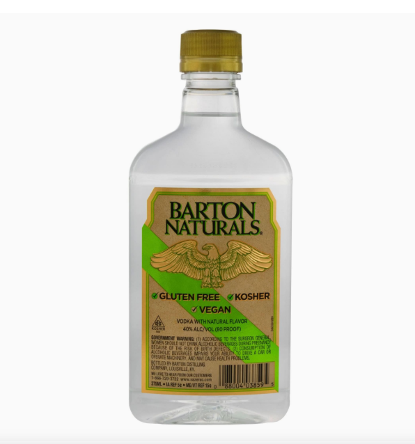 Barton Gluten Free Naturals Vodka (375 ml)