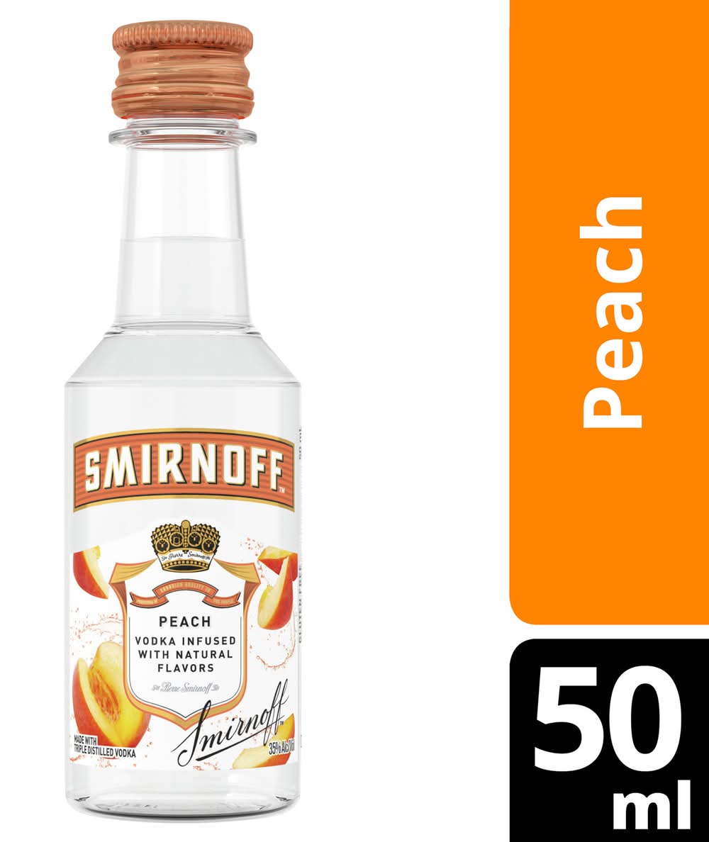 Smirnoff Peach Vodka (50 ml)