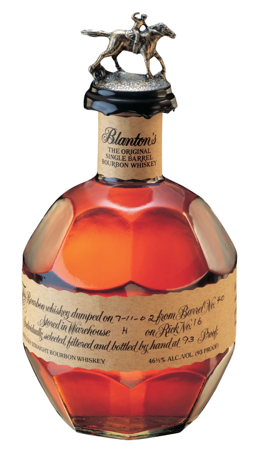 Blanton's Single Barrel Bourbon Whiskey (750 ml)