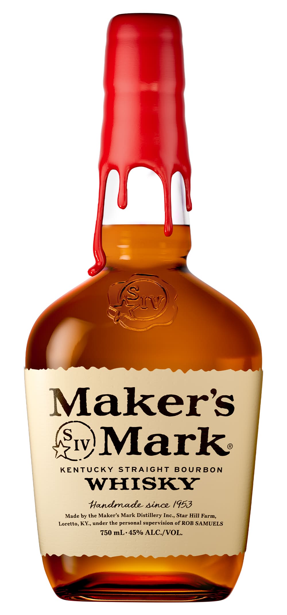 Maker's Mark Kentucky Straight Bourbon Whisky (750 ml)