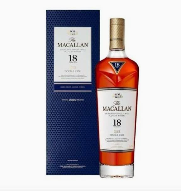 The Macallan Double Cask 18 Year Old Single Malt Scotch Whisky (700 ml)