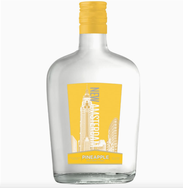 New Amsterdam Flavored Vodka, Pineapple (375 ml)
