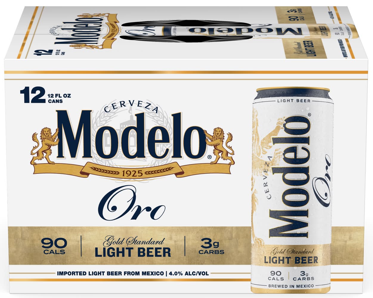 Modelo Oro Mexican Lager Import Light Beer (12 x 12 fl oz)
