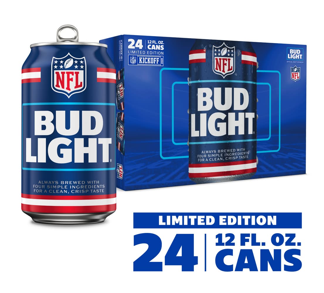 Bud Light American Lager Beer (24 x 12 fl oz)