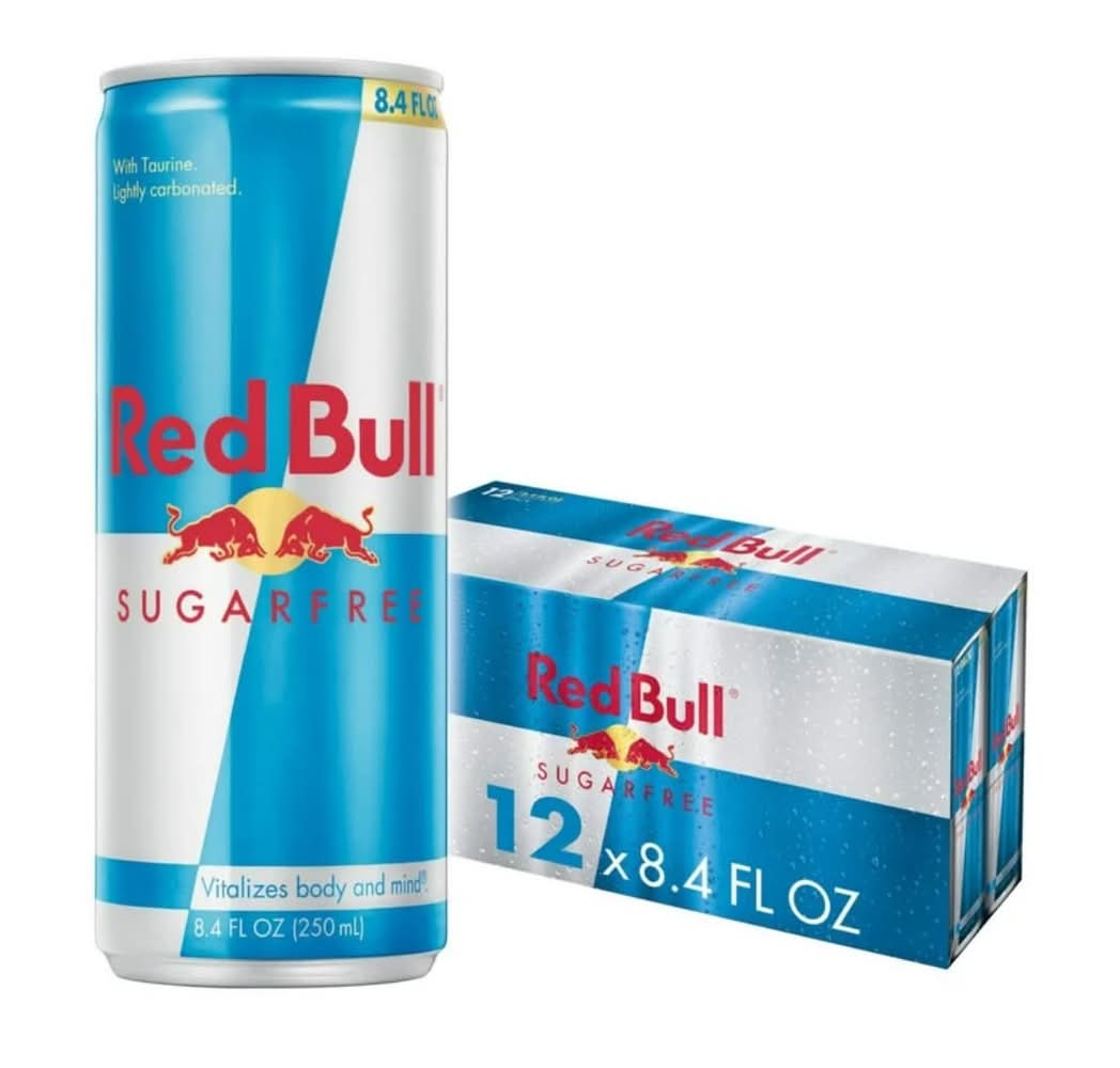 Red Bull Energy Drinks Sugarfree (12 fl oz)