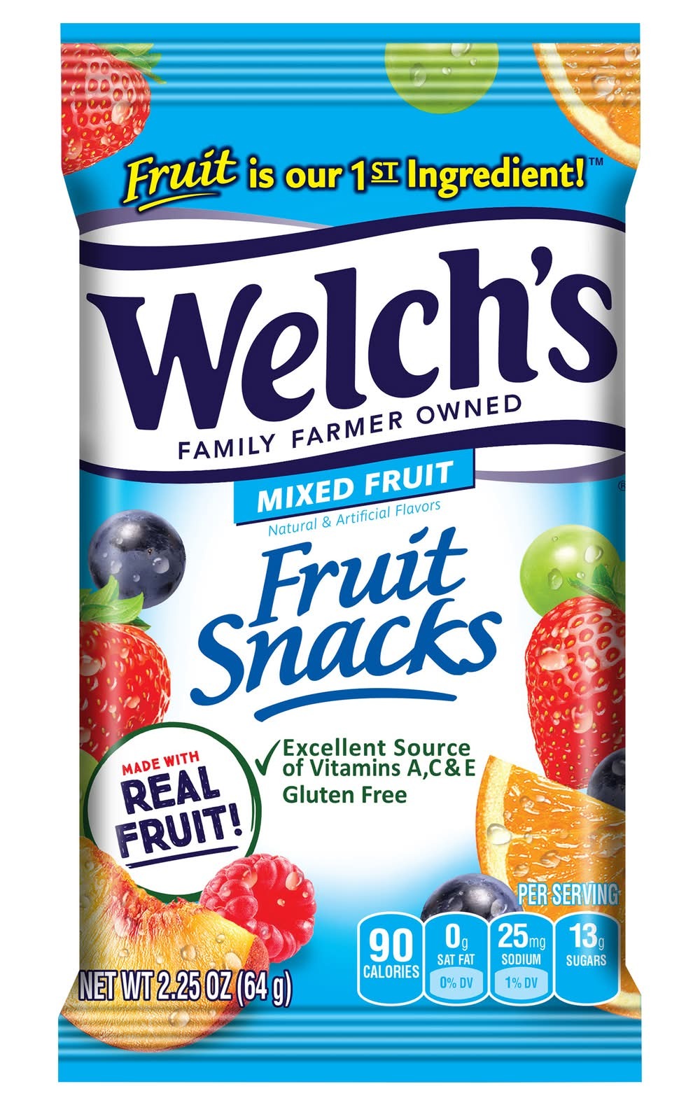Welch's Mixed Fruit Snacks (2.3 oz)