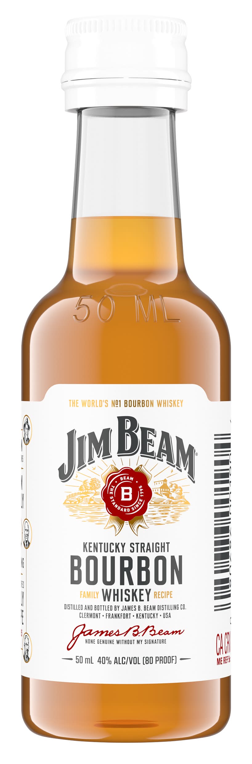 Jim Beam Kentucky Straight Bourbon Whiskey (50 ml)