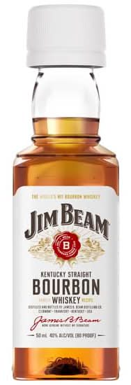 Jim Beam Bourbon Whiskey (50 ml)