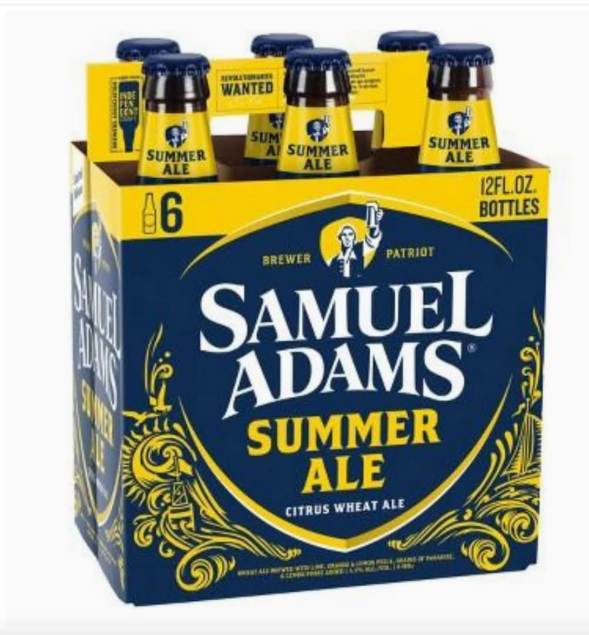 Samuel Adams Summer Ale Beer (6 x 12 fl oz)