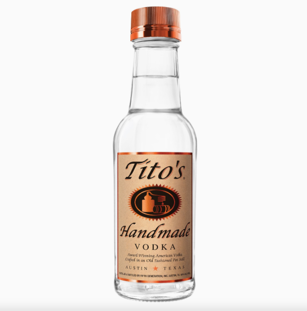 Tito's Gluten Free Handmade Vodka (200 ml)
