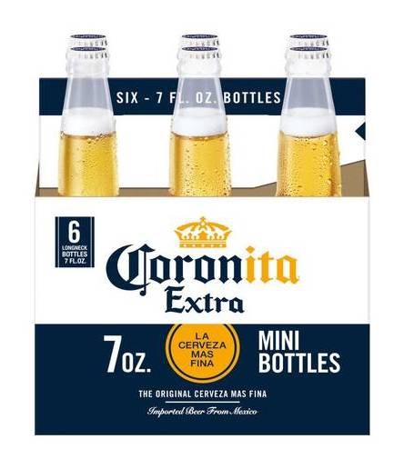 Corona Extra Mexican Lager Beer (6 x 7 fl oz)