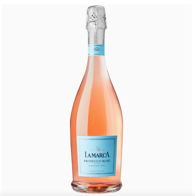 LaMarca Prosecco Sparkling Rose Wine (750 ml)