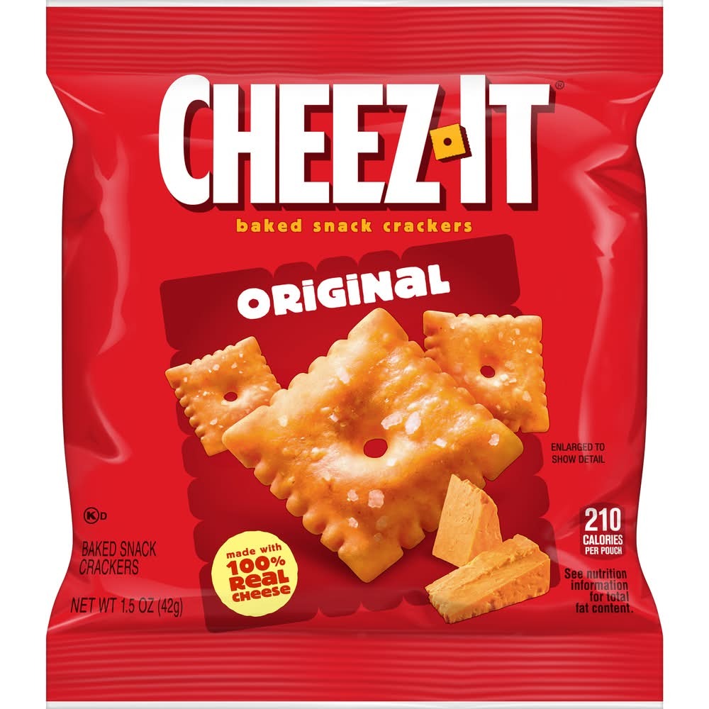Cheez-It Original Baked Snack Crackers (1.5 oz)