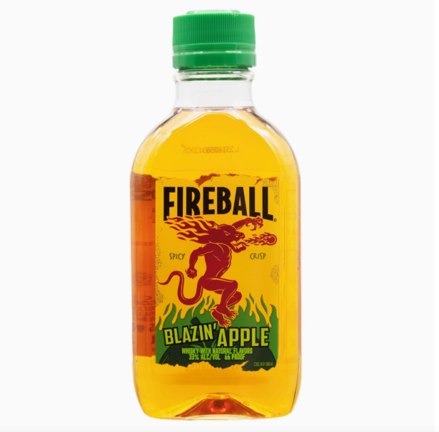 Fireball Spicy Crisp Whiskey, Blazin' Apple (200 ml)
