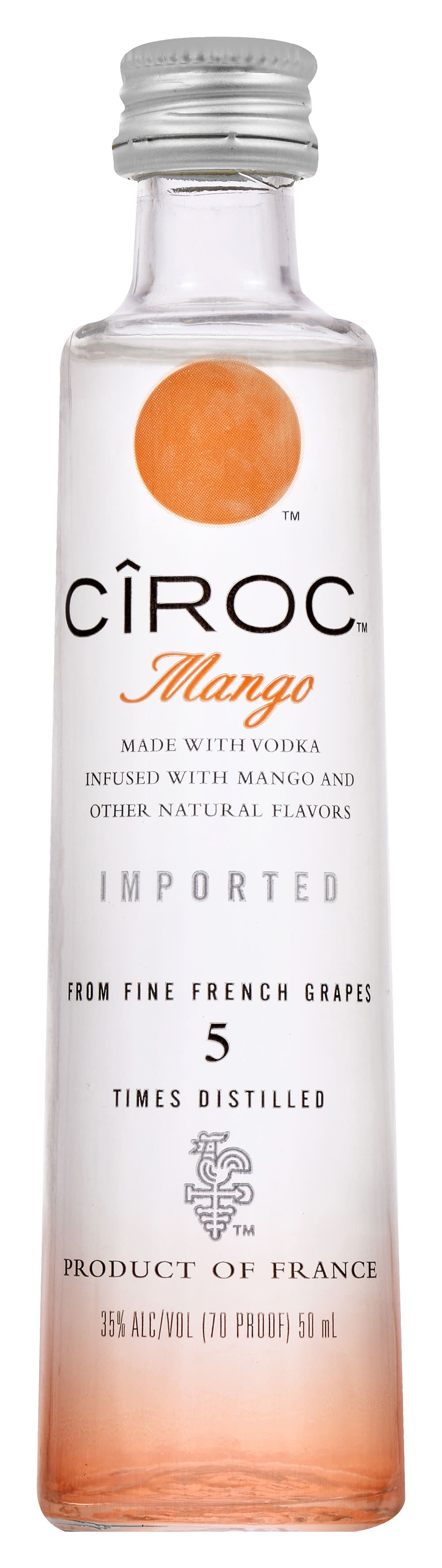 Ciroc French Vodka, Mango (50 ml)