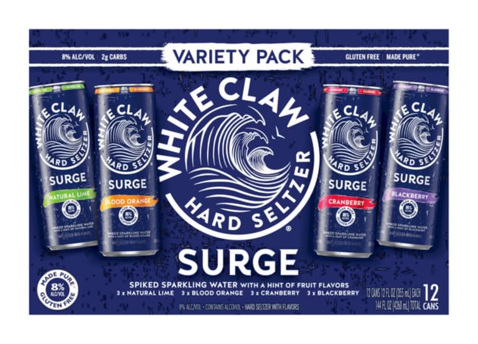 White Claw Surge Hard Seltzer (12 x 12 fl oz)