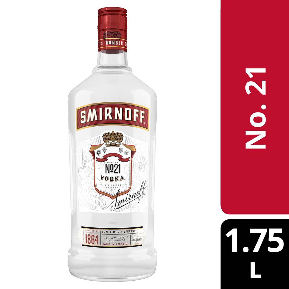 Smirnoff No. 21 Vodka (1.75 L)