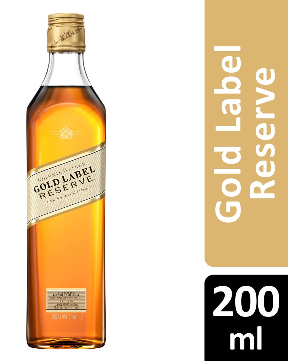 Johnnie Walker Gold Label Reserve Blended Scotch Whisky (200 ml)