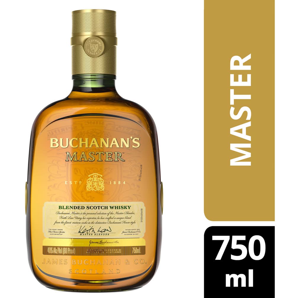 Buchanan's Master Blended Scotch Whisky (750 ml)