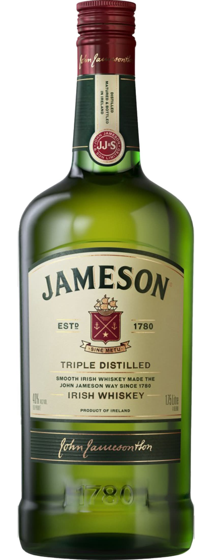 Jameson Triple Distilled Irish Whiskey (1.75 L)