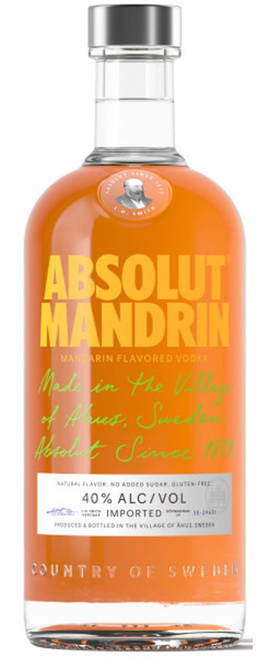 Absolut Flavored Vodka, Mandarin (750 ml)
