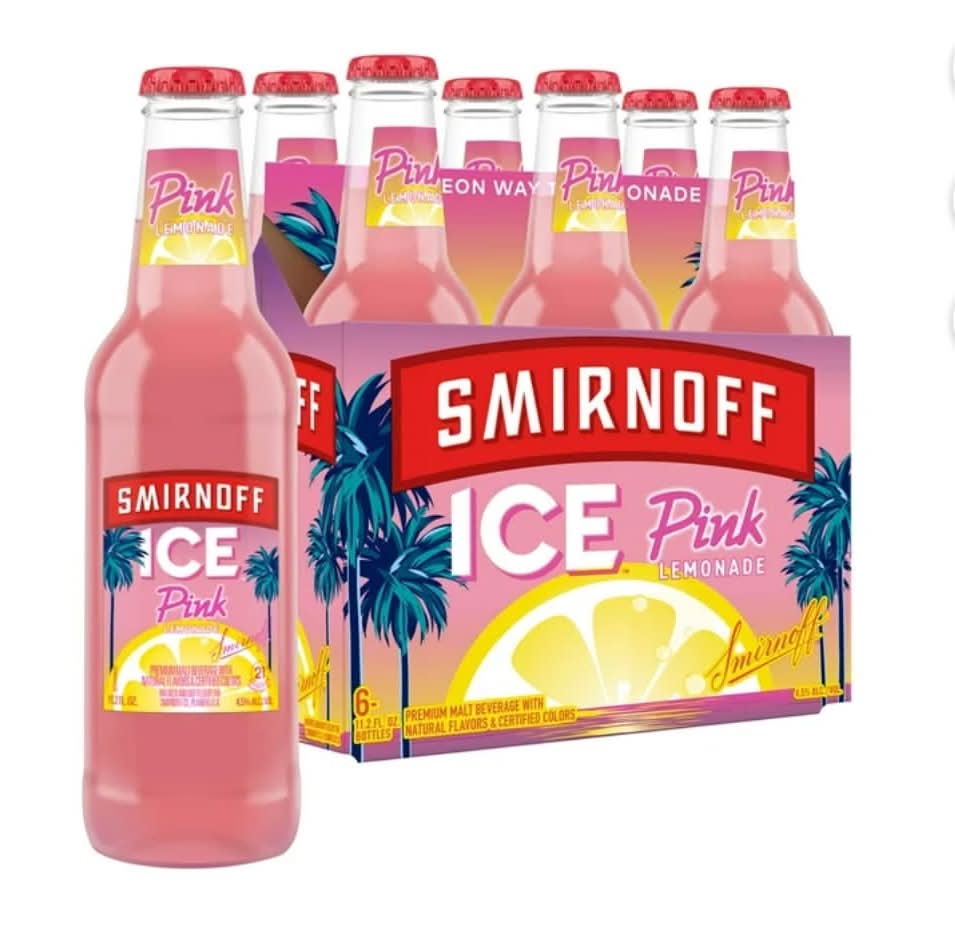 Smirnoff Ice Pink Lemonade (24 x 11.2 fl oz)