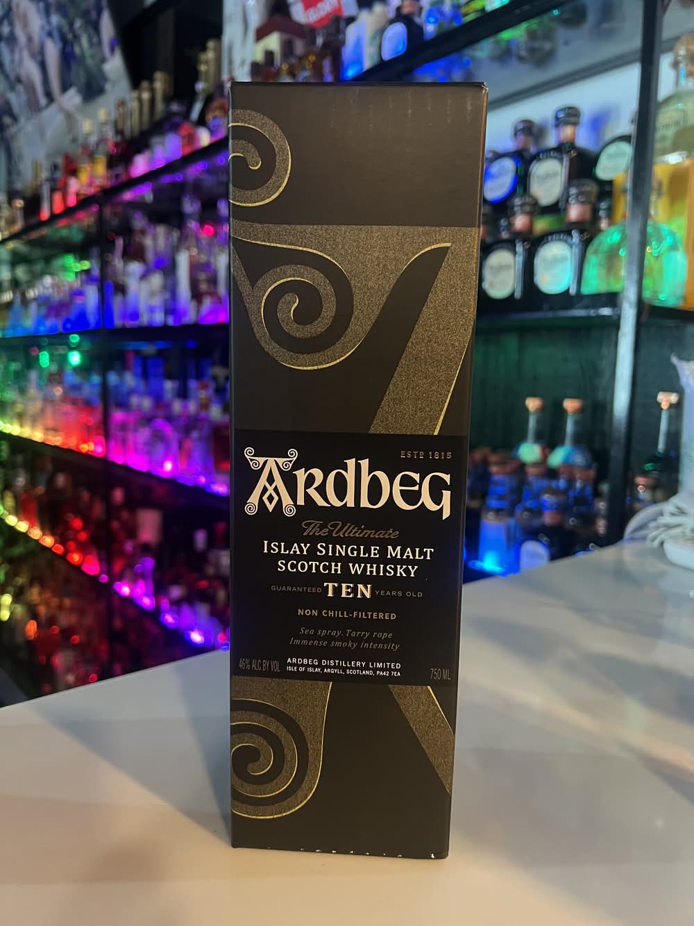 Ardbeg 10 Year Single Malt Scotch Whisky (750ml Bottle)