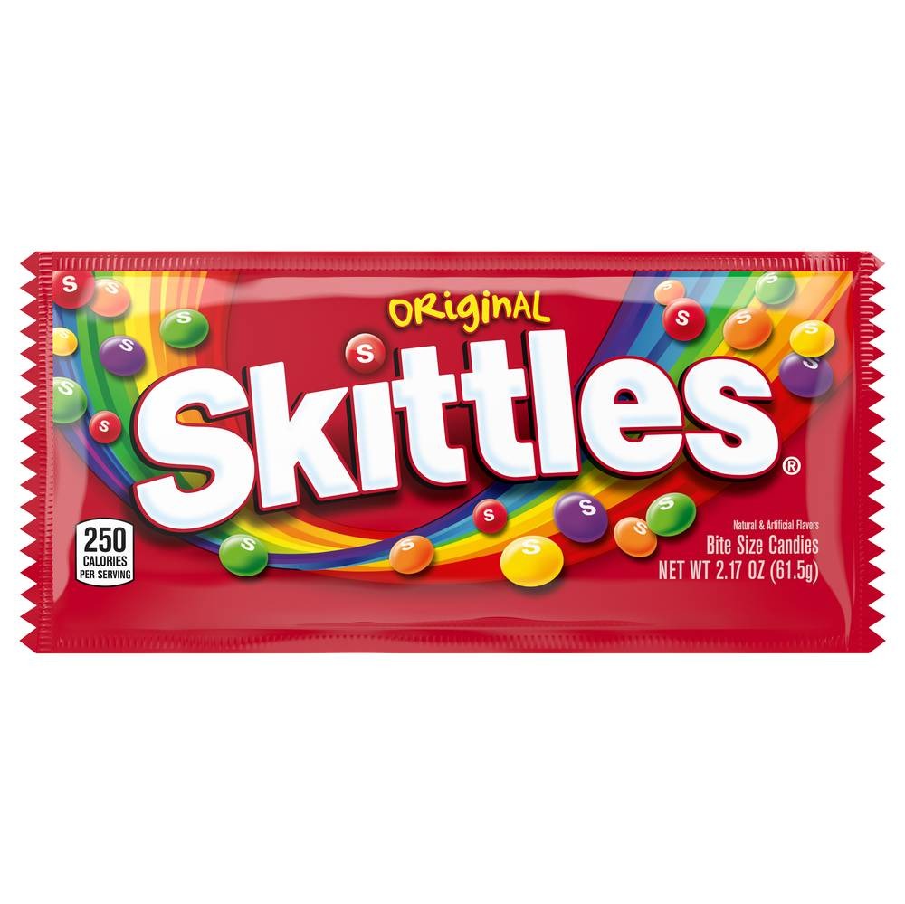 Skittles Bite Size Candies, Original (2.17 oz)
