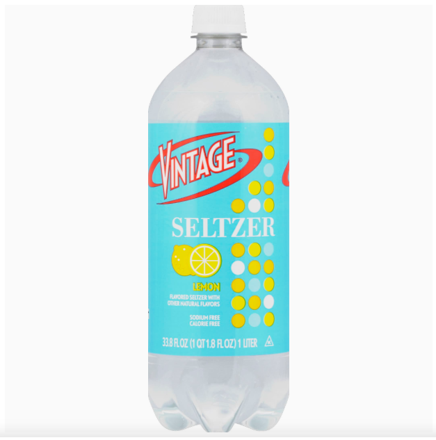 Vintage Calorie Free Lemon Lime Seltzer (33.8 fl oz)