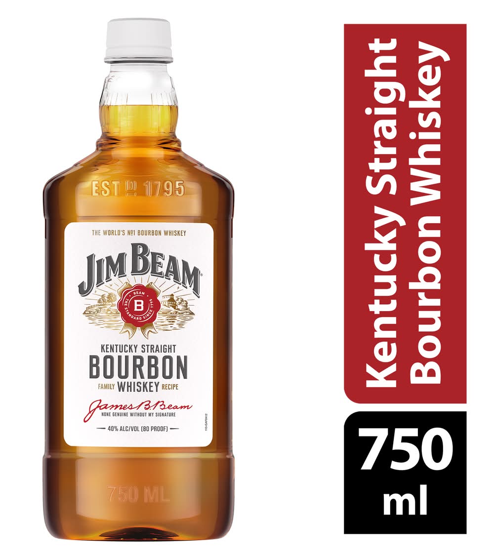 Jim Beam Kentucky Straight Bourbon Whiskey (750 ml)