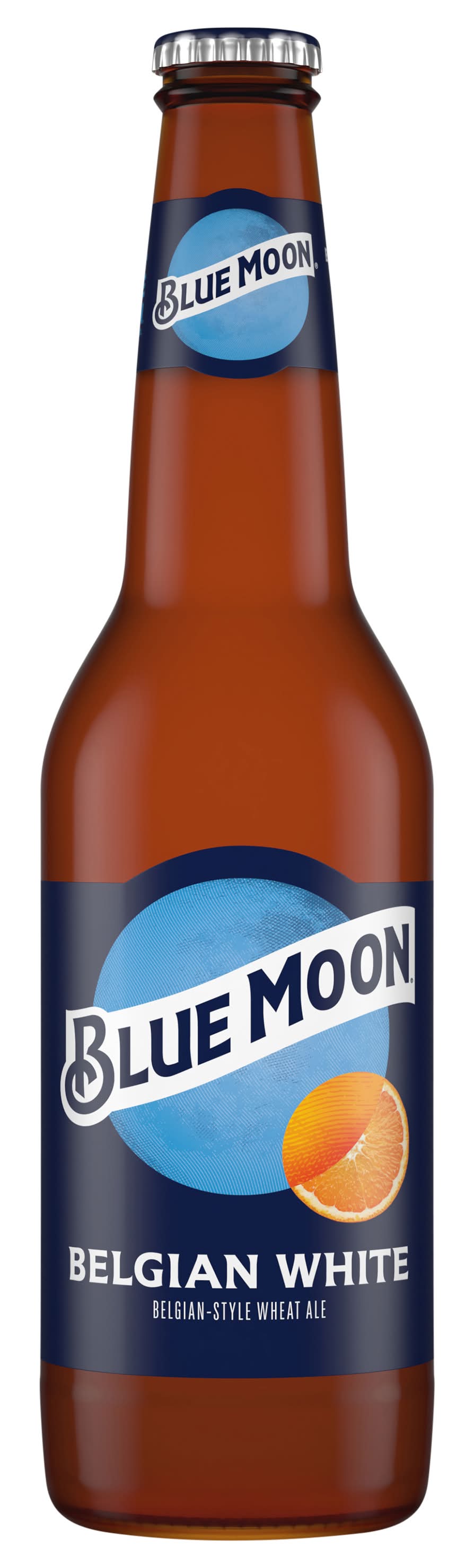 Blue Moon Belgian-Style White Wheat Ale Beer (12 fl oz)