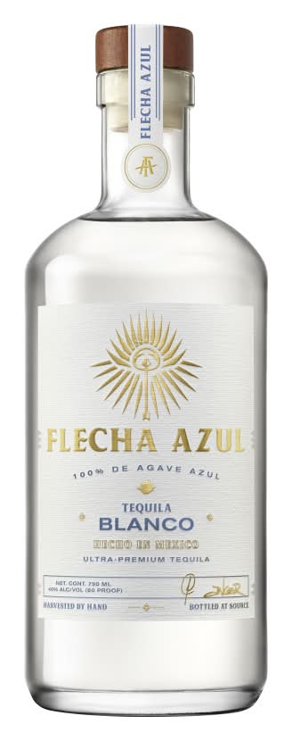 Flecha Azul 100% De Agave Azul Ultra Premium Blanco Tequila (750 ml)