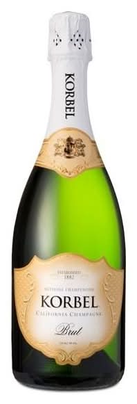 Korbel Brut California Champagne Sparkling Wine (750 ml)