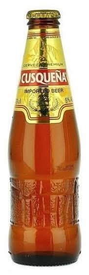 Cusqueña Peruvian Imported Gold Lager Beer (12 fl oz)