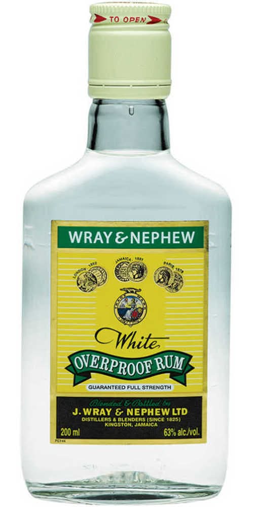 Wray & Nephew White Overproof Rum (200 ml)