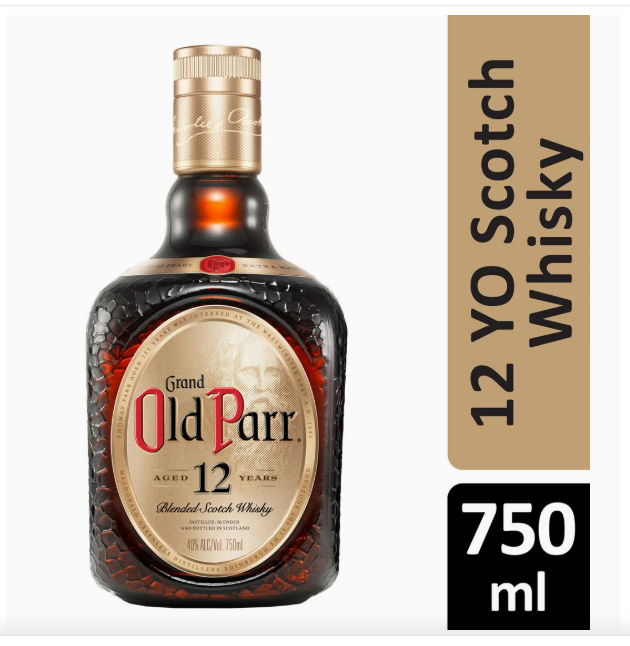 Grand Old Parr Blended Scotch Whisky (750 ml)