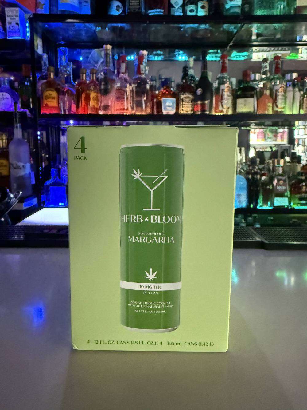 HERB & BLOOM Margarita 4 pack